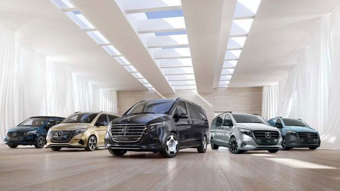 Mercedes:    V-Class, V-Class Marco Polo  EQV